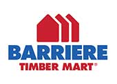 The Barriere Timber Mart logo.